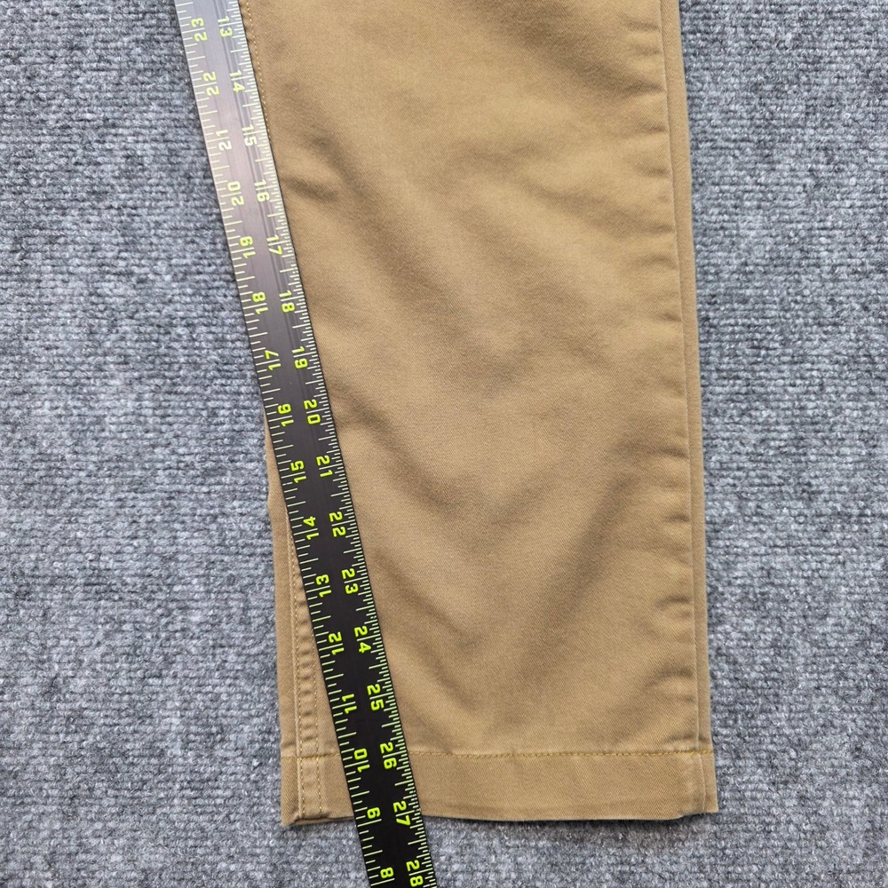 Vans Chino Pants Mens 32 Khaki Slim Fit Stretch Skate Streetwear Casual Workwear - Picture 13 of 15